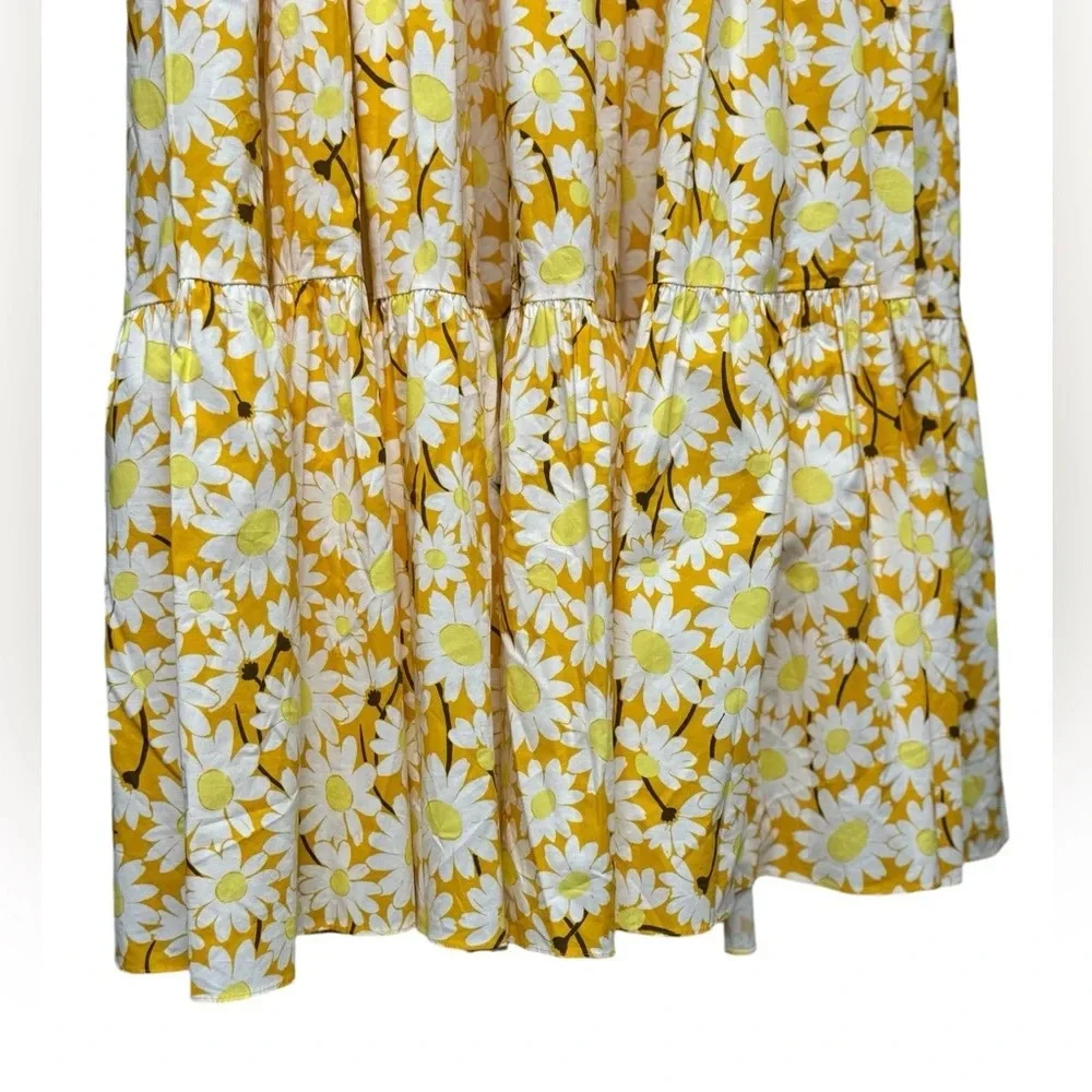 NWT Kate Spade Kate Daisy Poplin Vineyard Midi